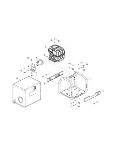 Main Assembly for Belle DUX E+ Drive Unit