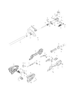 Lever Assembly for Makita DUR191L