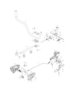 Lever Assembly for Makita DUR191U