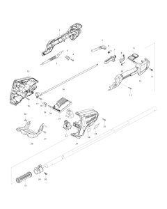 Makita DUR364L Housing Assembly