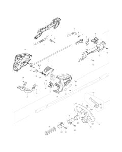 Makita DUR368L Assembly