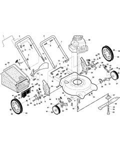 Flymo FL510 Mower Assembly