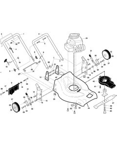Flymo FL510D Assembly