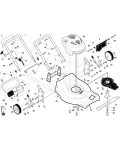 Flymo FL510DE Assembly