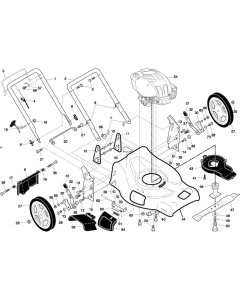 Flymo FL521D Assembly