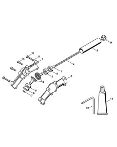 Angle Drive Assembly for Stihl HT