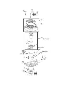 Cylinder & Fan Motor Assembly