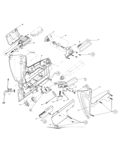 Handle Assembly for Paslode IM360Ci