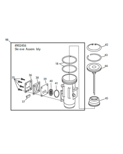 Sleeve Assembly for Paslode IM65A