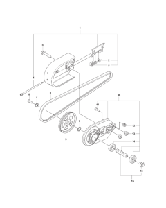 Belt Guard & Pulley Assembly