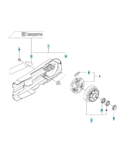 Belt Guard for Husqvarna K1270