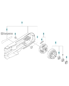 Belt Guard for Husqvarna K1270