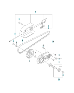 Belt Pulley Assembly for K1270
