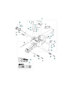 Fuel Tank Assembly for K970