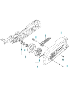 Clutch Assembly for Husqvarna K970 III
