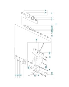 Level Assembly for Husqvarna K970