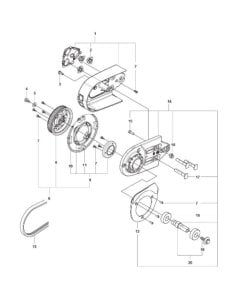 Belt Guard & Pulley Assembly