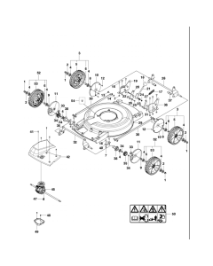 Cutting Deck Assembly for LB 553S