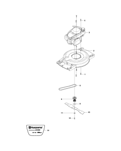 Engine Assembly for Husqvarna LB 553S