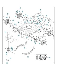Chassis Assembly for Husqvarna