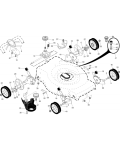 Drive Assembly for Husqvarna LC56