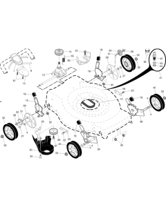 Drive Assembly for Husqvarna LC56 B