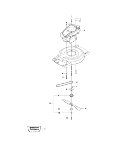 Engine Assembly for Husqvarna M53