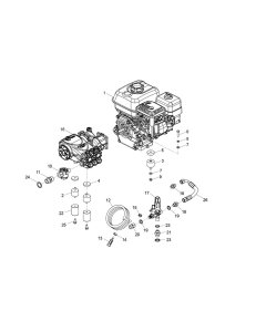Engine & Gearbox Assembly
