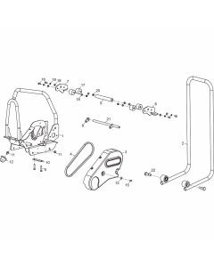 Bedplate Assembly for Belle PCLX