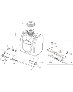 Water Bottle Assembly for Belle