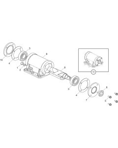 Vibrator Assembly for Belle PCX 13/40E+
