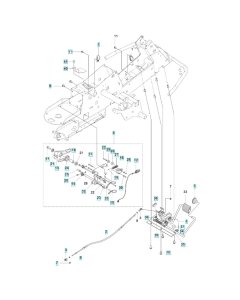 Pedal Assembly for R 200iX Mower