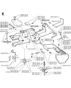Chassis/Frame Assembly for Rider 970