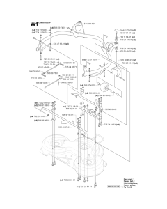 Cutting Deck Assembly for Husqvarna