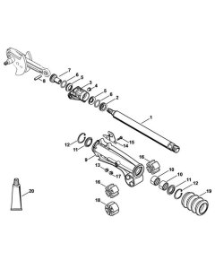 Guide Tube Assembly for Stihl