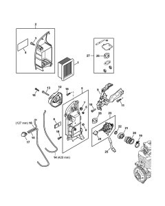 Air Filter Assembly for Stihl BR800 Blower