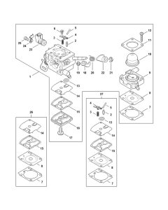 Carburettor Assembly for Stihl FS461