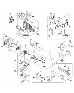 Stihl FSA135 Trimmer Parts