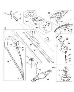 Stihl FSA135R Assembly