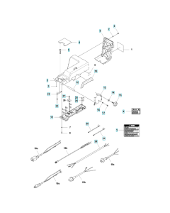 Support Arm for Husqvarna TS 60
