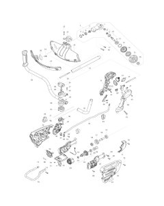 Makita UR016G Trimmer Assembly