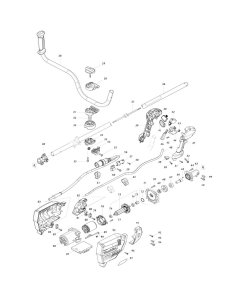 Makita UR101C Trimmer Assembly