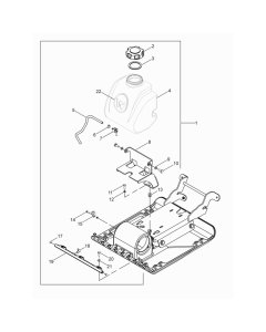 Water System for Wacker VP1340W