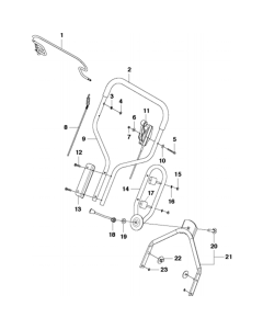 Handle Assembly for Husqvarna