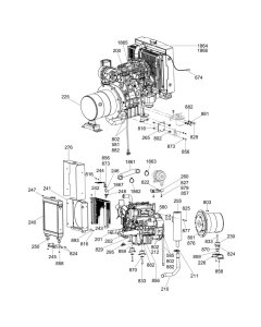 Radiator Assembly for LTV6K