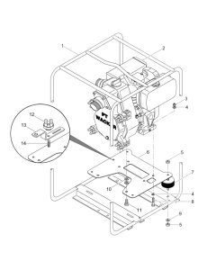 Frame Assembly for Wacker PT2Y