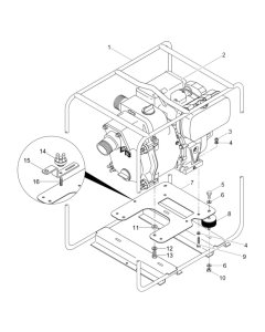 Frame Assembly for PT3Y Pump