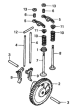 Camshaft for Honda HHT31S Brushcutter