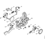 Gear Housing & Oil Pump