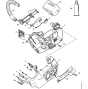 Motor Housing & Handlebar